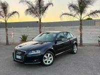 Usata Audi A3 Ambition 90 CV (66 kW) 2010 Blu Utilitaria