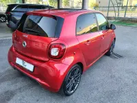 Usata Smart ForFour Brabus 90 CV (66 kW) 2018 Rosso Utilitaria