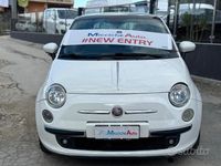 Usata Fiat 500 Lounge 70 CV (51 kW) 2009 Bianco Cabrio