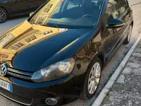 Usata VW Golf VI 105 CV (77 kW) 2011 Nero Utilitaria