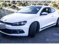 Usata VW Scirocco 122 CV (89 kW) 2009 Bianco Coupé