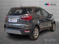 Usata Ford Ecosport ST-Line 100 CV (73 kW) 2018 Grigio SUV