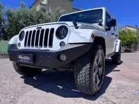 Usata Jeep Wrangler Unlimited Sahara 200 CV (147 kW) 2017 Bianco SUV