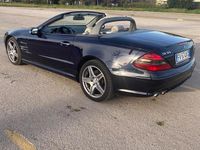 Usata Mercedes SL55 AMG 500 CV (367 kW) 2003 Blu Cabrio