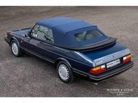 Usata Saab 900 Cabriolet 150 CV (110 kW) 1992 Blu Cabrio