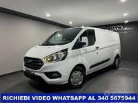 Usata Ford Transit Custom Titanium 131 CV (96 kW) 2021 Bianco Furgone