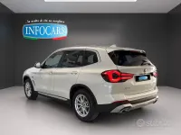 Usata BMW X3 Efficient Dynamics 184 CV (135 kW) 2022 Bianco metallizzato SUV