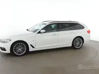 Usata BMW 520 Sport Line 190 CV (139 kW) 2018 Bianco Station wagon