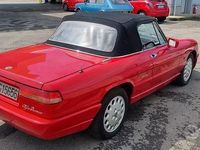Usata Alfa Romeo Spider 116 CV (85 kW) 1992 Rosso Cabrio