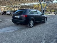 Usata Audi A3 S-Line 140 CV (102 kW) 2007 Nero Utilitaria