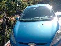 Usata Ford Fiesta Titanium 96 CV (70 kW) 2010 Blu Berlina