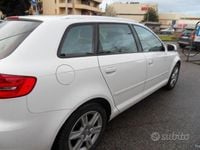 Usata Audi A3 Attraction 105 CV (77 kW) 2011 Bianco Utilitaria