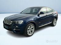 Usata BMW X4 xLine 190 CV (139 kW) 2016 Blu SUV