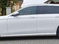 Usata Mercedes E220 AMG line 194 CV (142 kW) 2017 Bianco Station wagon