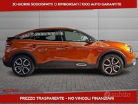 Usata Citroën e-C4 Shine 100 kW (136 CV) 2021 Arancione Berlina