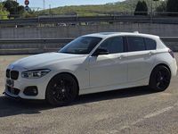 Usata BMW 125 M Sport 224 CV (164 kW) 2017 Bianco Utilitaria