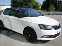 Usata Skoda Fabia Ambition 75 CV (55 kW) 2017 Bianco Berlina