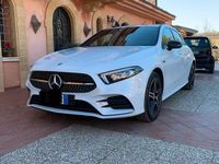 Usata Mercedes A250 AMG line 218 CV (160 kW) 2021 Bianco Berlina