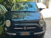 Usata Fiat 500 100 CV (73 kW) 2009 Nero Cabrio