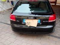 Usata Audi A3 140 CV (102 kW) 2005 Nero Utilitaria
