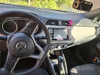 Usata Nissan Micra Acenta 92 CV (67 kW) 2021 Nero Utilitaria