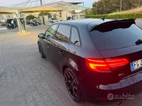 Usata Audi A3 S-Line 110 CV (80 kW) 2016 Nero Berlina