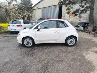 Usata Fiat 500 Lounge 95 CV (69 kW) 2011 Bianco Cabrio