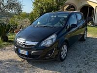 Usata Opel Corsa 75 CV (55 kW) 2014 Nero Utilitaria