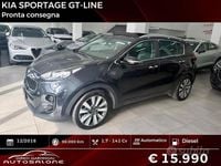 Usata Kia Sportage GT-Line 141 CV (103 kW) 2018 Nero SUV
