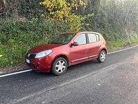 Usata Dacia Sandero 75 CV (55 kW) 2009 Rosso Berlina