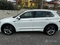 Usata VW Tiguan R-line 150 CV (110 kW) 2020 Bianco SUV