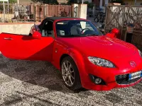 Usata Mazda MX5 126 CV (92 kW) 2010 Rosso Cabrio