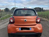 Usata Smart ForFour Passion 72 CV (52 kW) 2016 Arancione Utilitaria