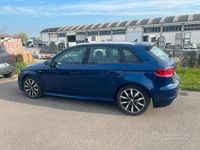 Usata Audi A3 S-Line 150 CV (110 kW) 2015 Blu Berlina