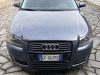 Usata Audi A3 Sportback Ambition 105 CV (77 kW) 2008 Grigio Utilitaria