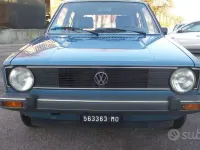 Usata VW Golf I 50 CV (36 kW) 1982 Bluazzurro Utilitaria