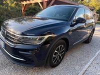 Usata VW Tiguan R-line 150 CV (110 kW) 2021 Nero SUV
