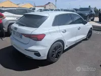 Usata Audi A3 Advanced 116 CV (85 kW) 2021 Bianco Berlina