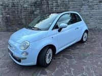 Usata Fiat 500 Lounge 75 CV (55 kW) 2008 Blu Utilitaria