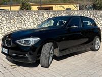 Begagnad BMW 118 Sport Line 143 HK (105 kW) 2014 Svart Halvkombi