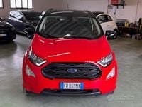 Usata Ford Ecosport ST-Line 100 CV (73 kW) 2019 Rosso SUV