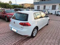 Usata VW Golf VII Highline 110 CV (80 kW) 2014 Bianco Berlina