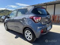 Usata Hyundai i10 Style 69 CV (50 kW) 2018 Grigio Utilitaria
