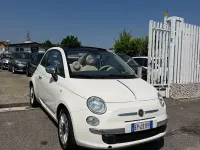 Usata Fiat 500 69 CV (50 kW) 2013 Bianco Cabrio