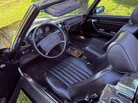 Usata Mercedes 560 245 CV (180 kW) 1987 Nero Cabrio