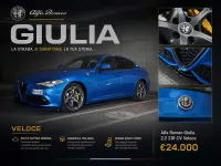 Usata Alfa Romeo Giulia Veloce 211 CV (155 kW) 2018 Berlina