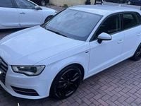 Usata Audi A3 Ambiente 110 CV (80 kW) 2014 Bianco Berlina