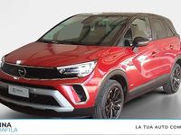 Usata Opel Crossland X Design & Tech 110 CV (80 kW) 2022 Rosso/ tetto nero SUV