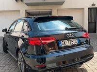 Usata Audi A3 150 CV (110 kW) 2019 Nero Berlina