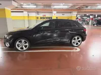 Usata Audi A3 150 CV (110 kW) 2024 Nero Berlina